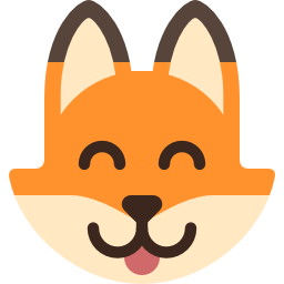 Emoji fox_happy_blep